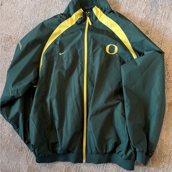 Nike Other - Oregon Ducks Green y2k full zip